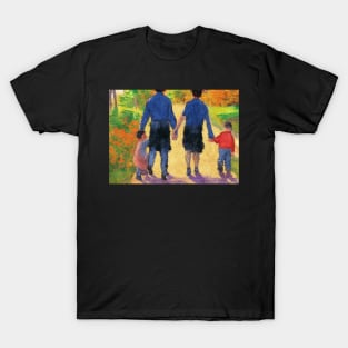 Walk Together Nature Family T-Shirt